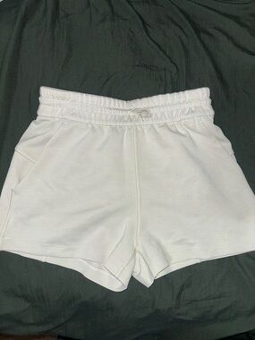 lululemon athletica White Drawcord Waist Athletic Shorts